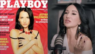 Justyna Steczkowska ujawnia kulisy sesji dla "Playboya": "Musieli mi DORYSOWAĆ STANIK"