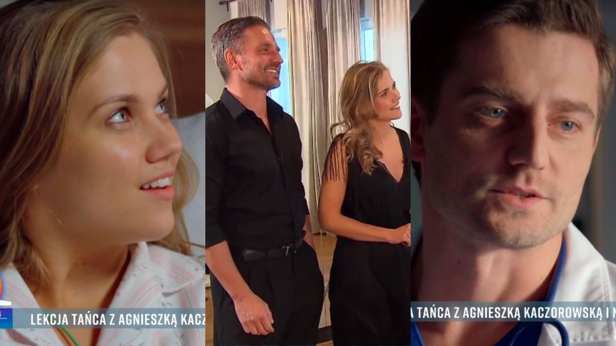 Kaczorowska i Rogacewicz poznali się na planie serialu