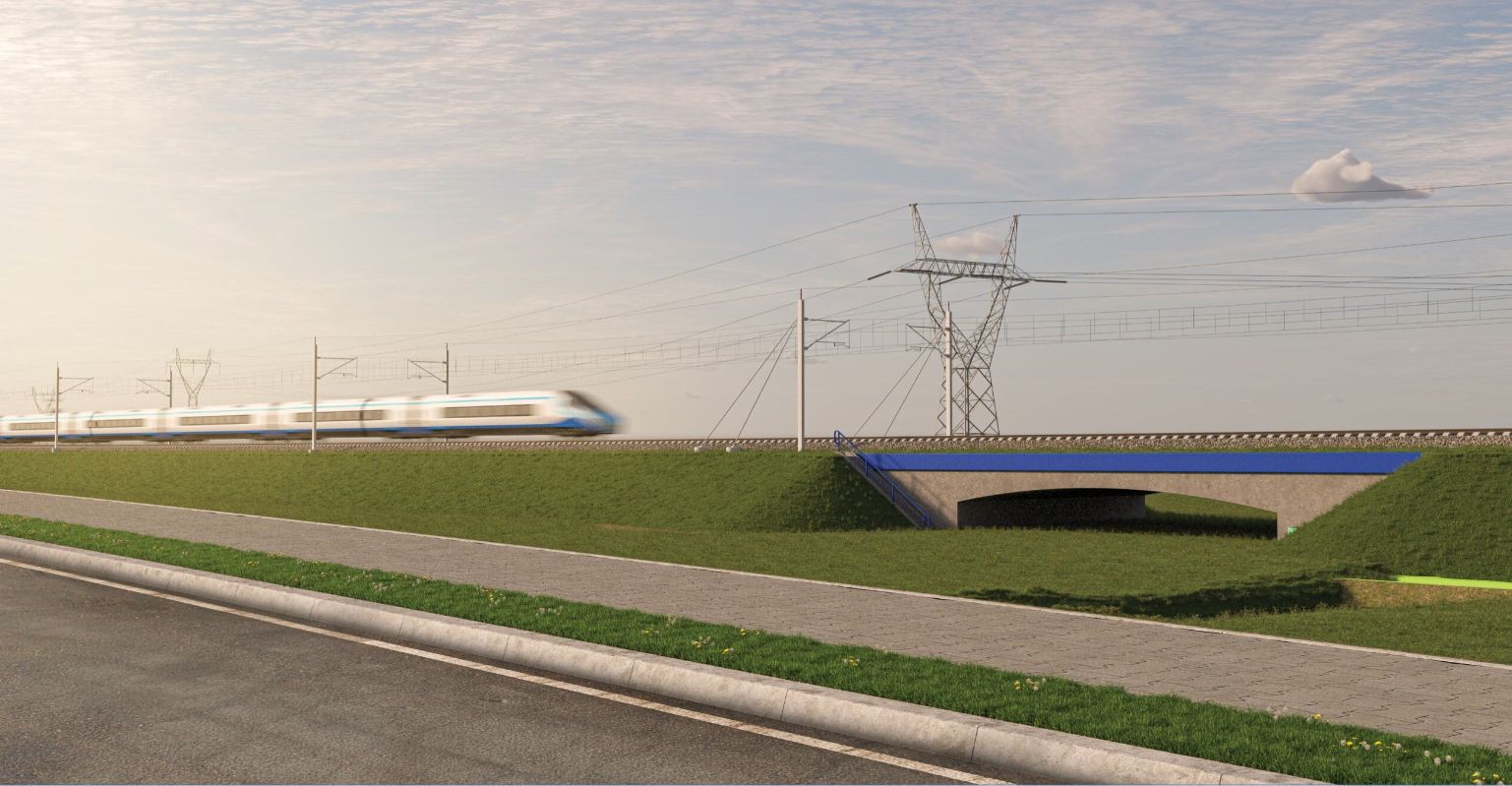 Tunel na linii Kolei Dużych Prędkości