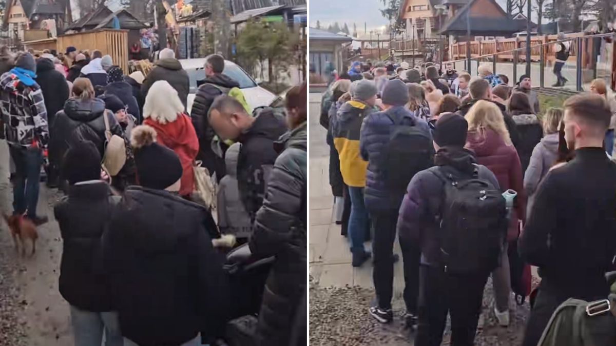 Pokazała nagranie z Zakopanego.