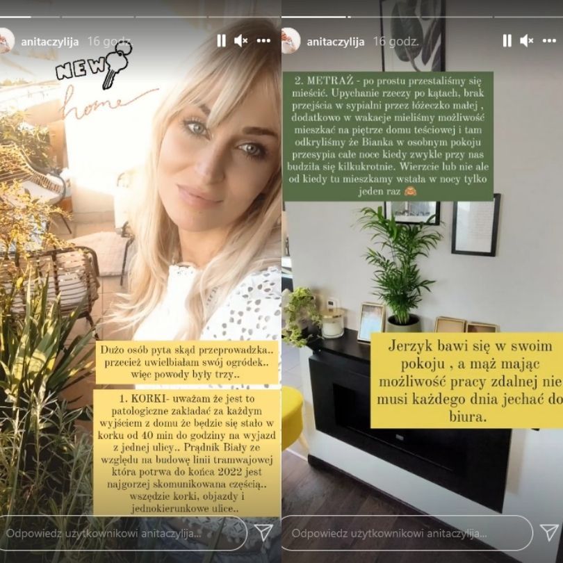 Anita ze "Ślubu od pierwszego wejrzenia" zdradza powód przeprowadzki