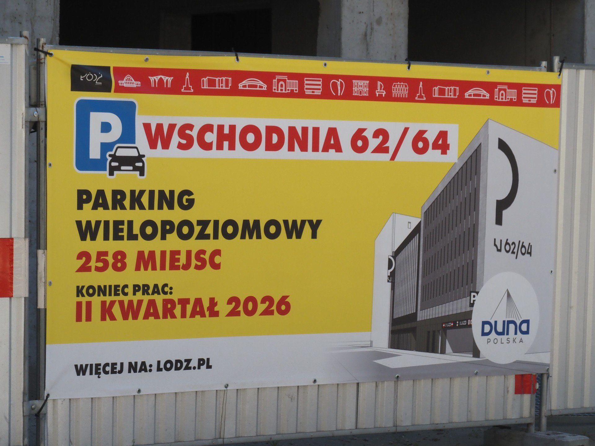 Parkingi kubaturowe są coraz bliżej ukończenia