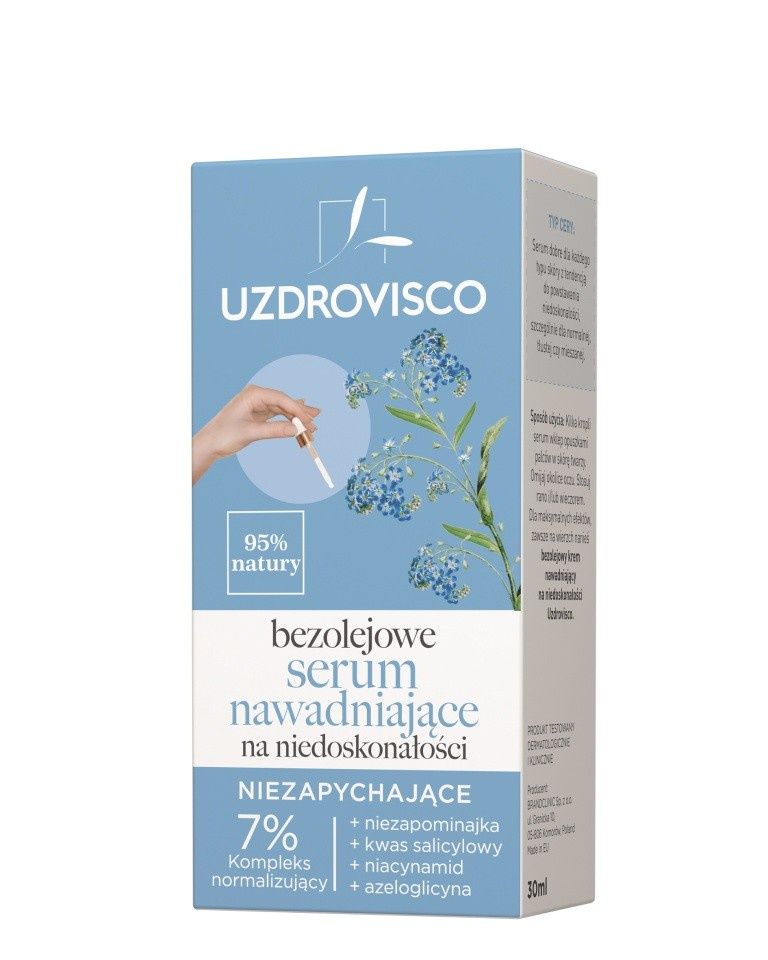 UZDROVISCO_30ml_Bezolejowe-serum-nawadniające-na-niedoskonałości_59 zł