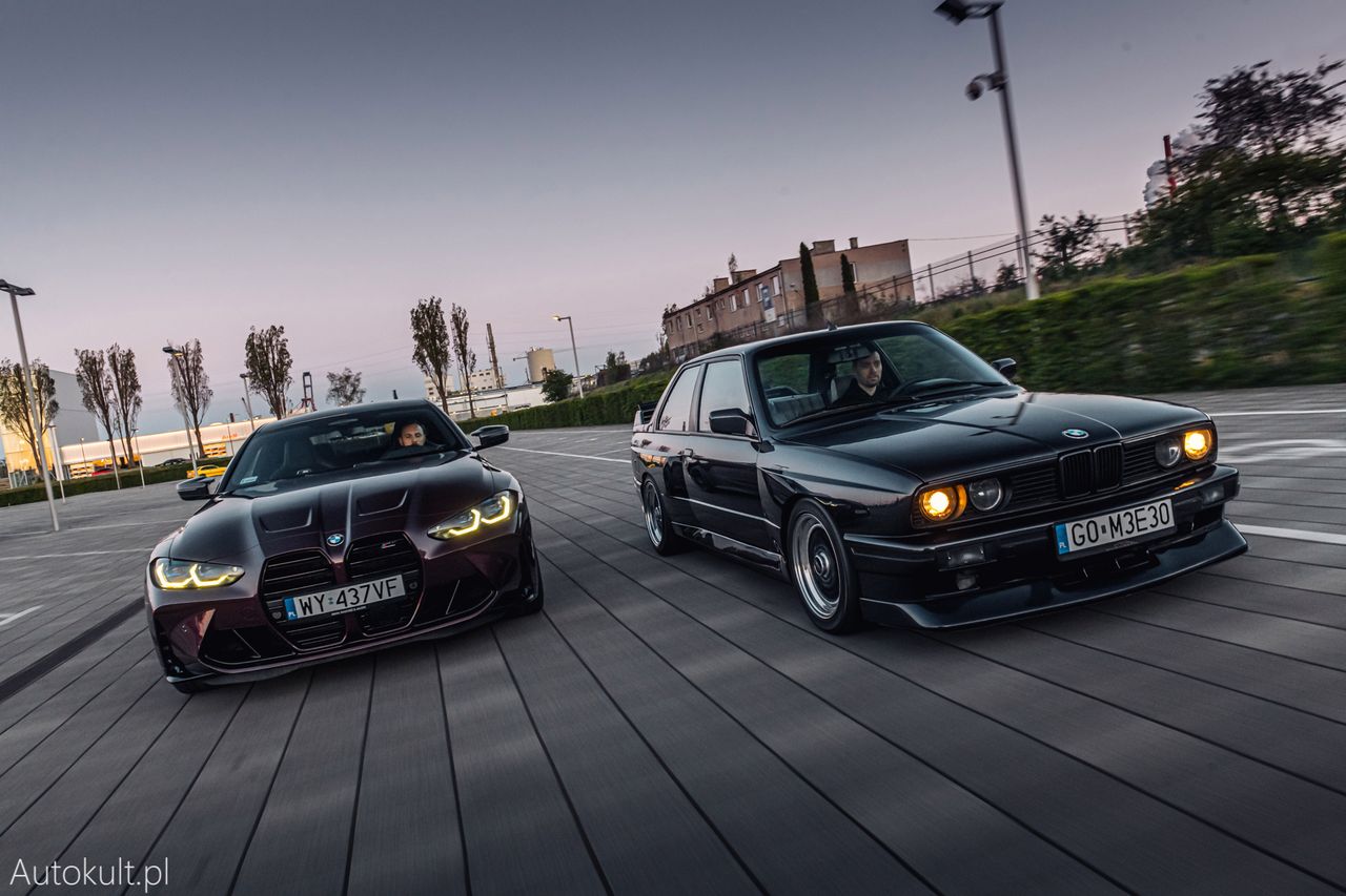 BMW M3 E30 (1986) i M4 G82 (2022)
