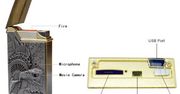 Zapalniczko-kamera w amerykańskim stylu