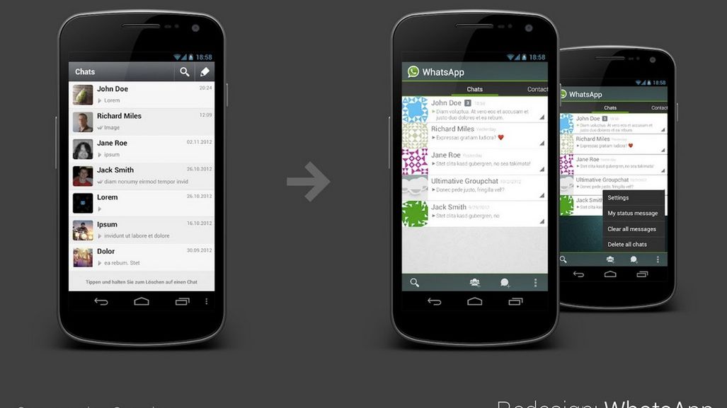 Tak mogłyby wyglądać aplikacje dla Androida 1