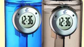 Ekologiczny zegar zasilany wodą 1