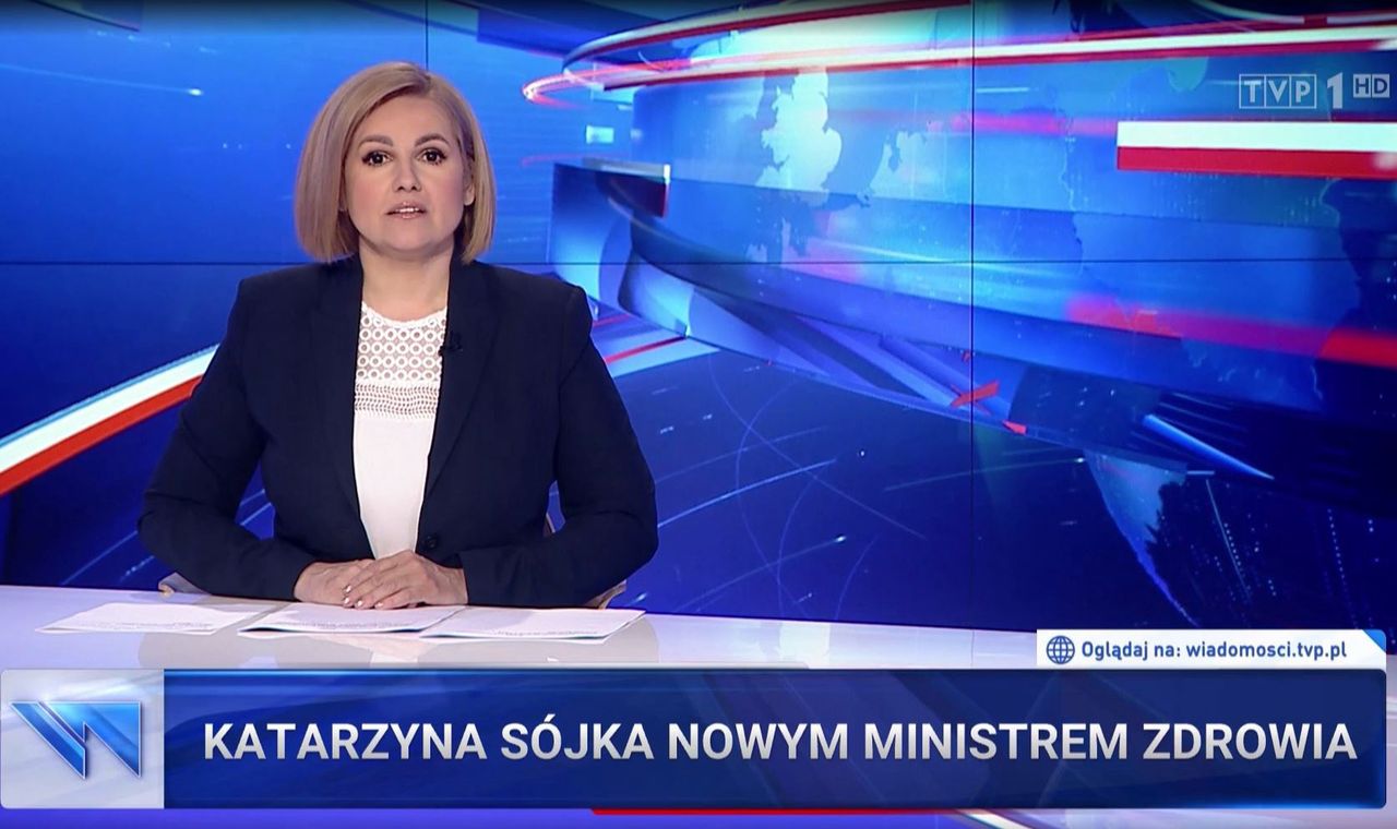 Dokładnie 41 sekund. Tyle "Wiadomości" TVP poświęciły tematowi dnia