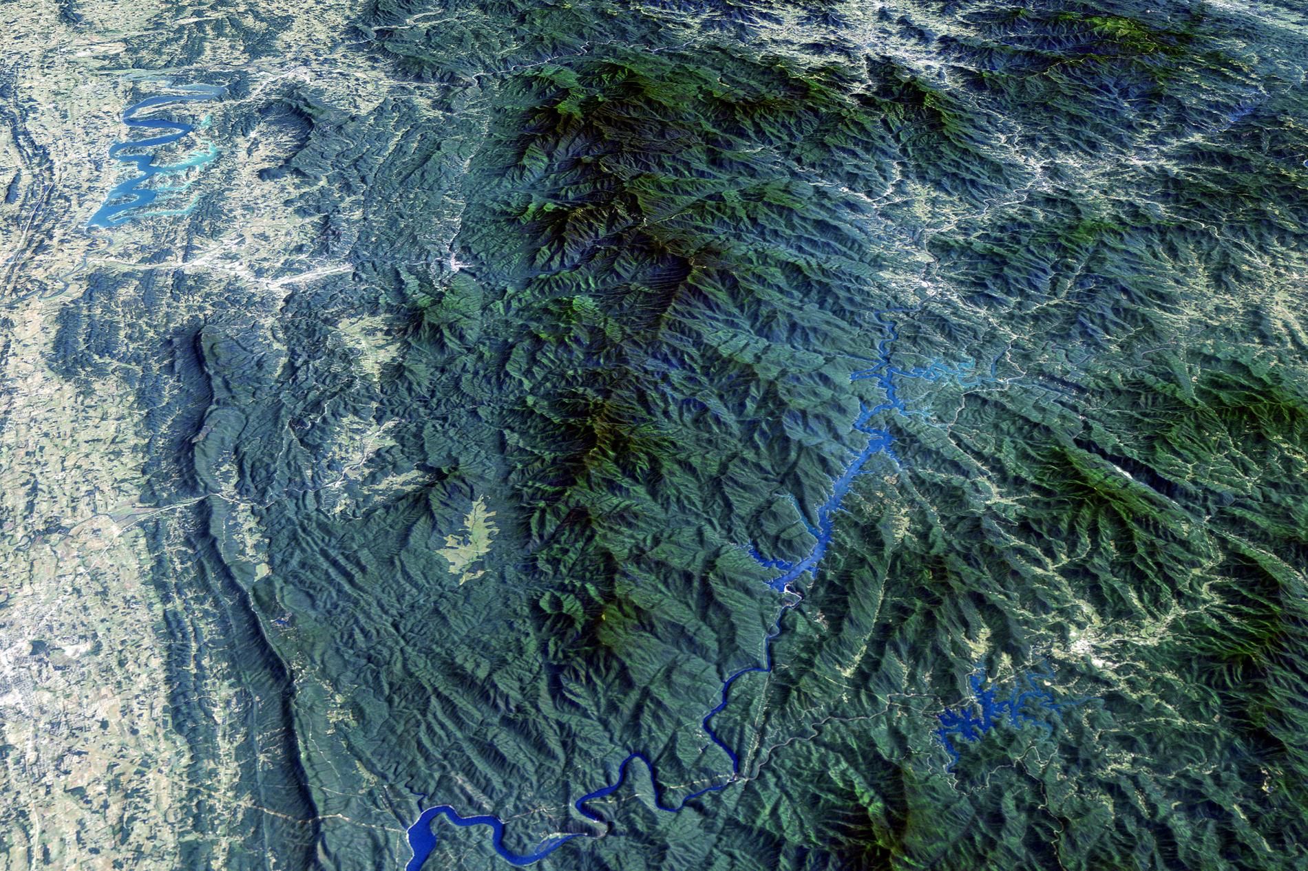National Geographic i NASA pokazują parki narodowe widziane z kosmosu 3