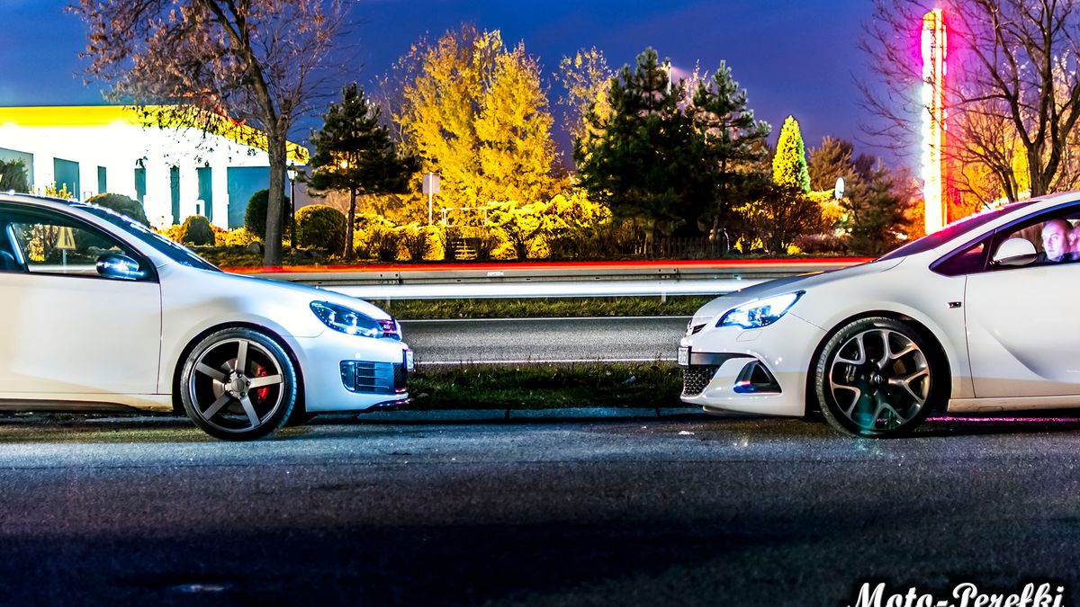 Astra OPC i Golf GTI