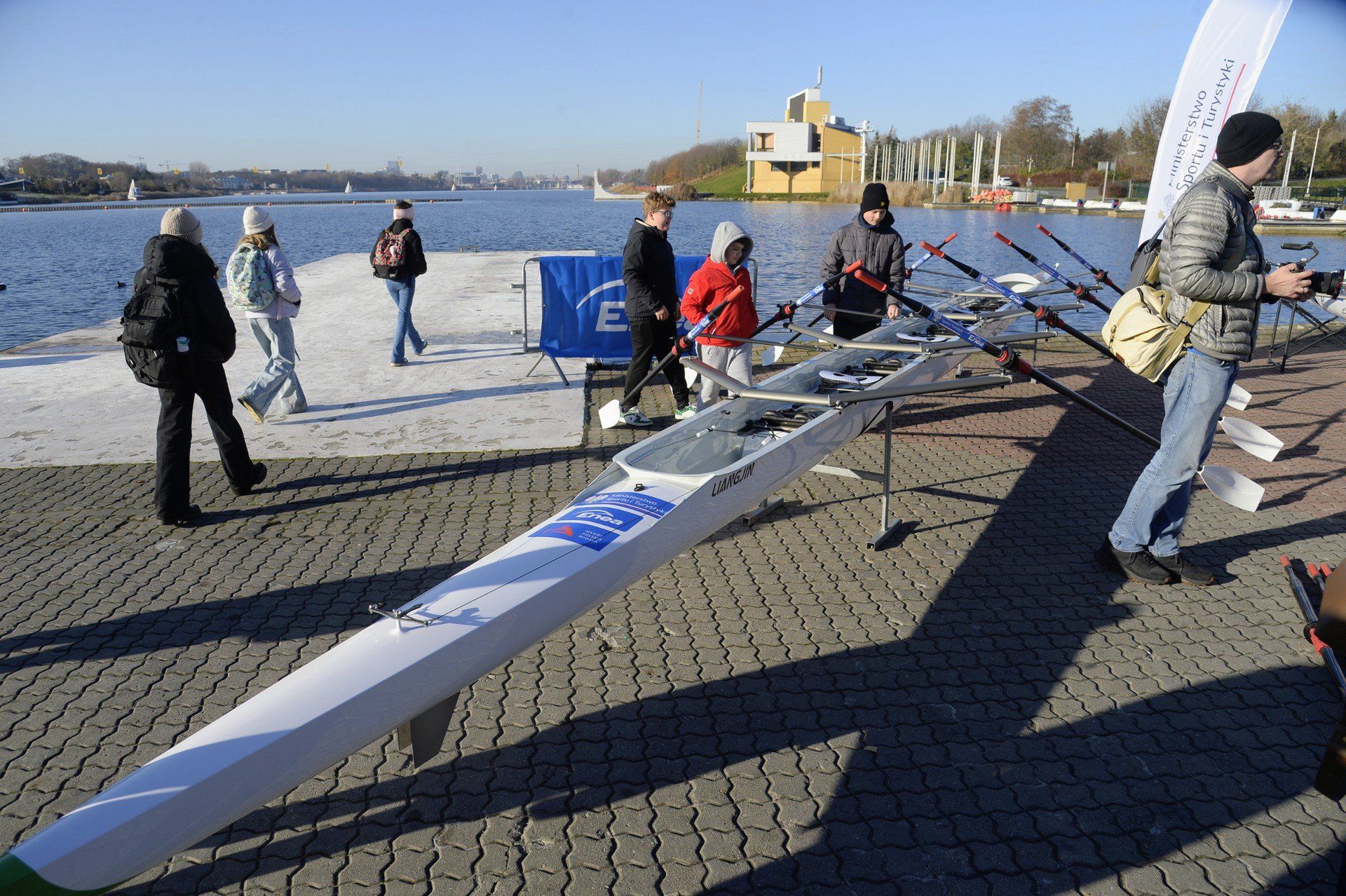 Minister sportu, Jakub Rutnicki, w Poznaniu