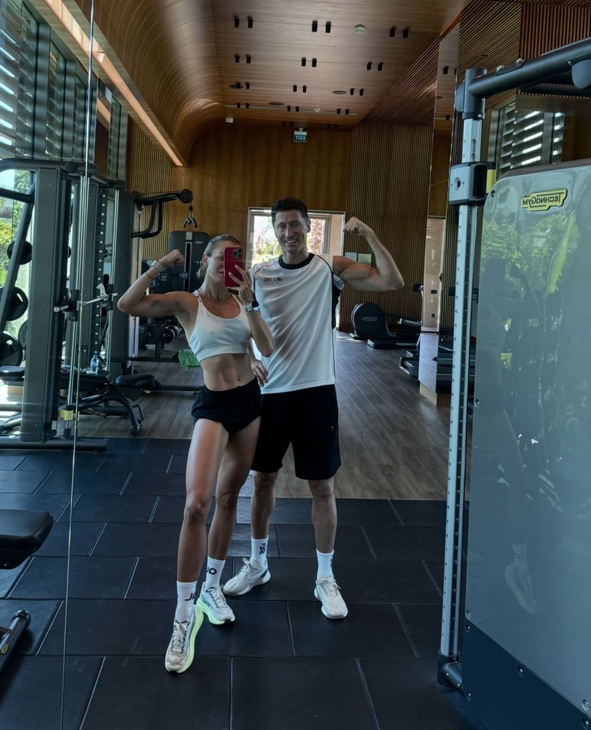 Anna i Robert Lewandowscy