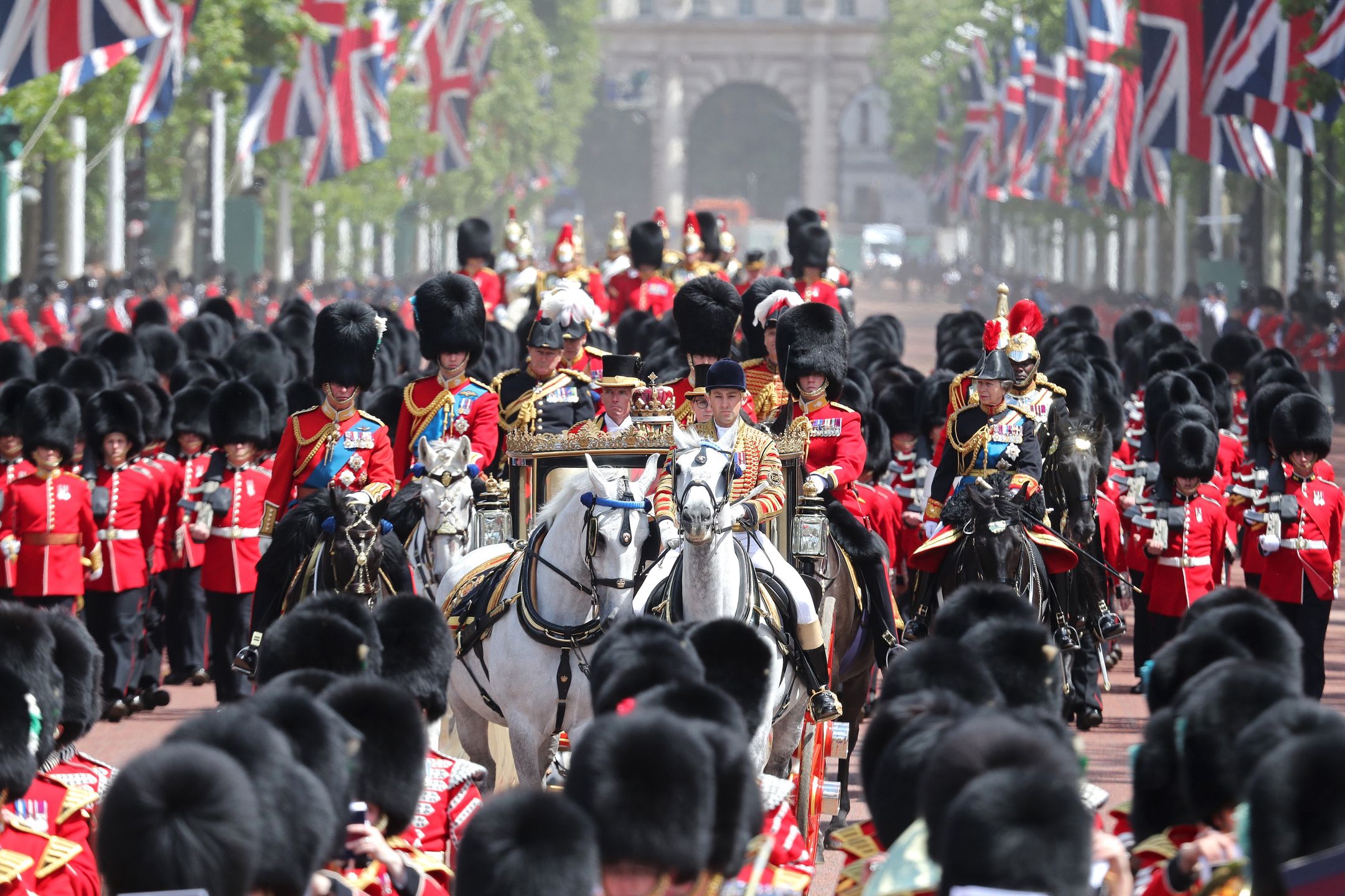 Trooping the colour 2019