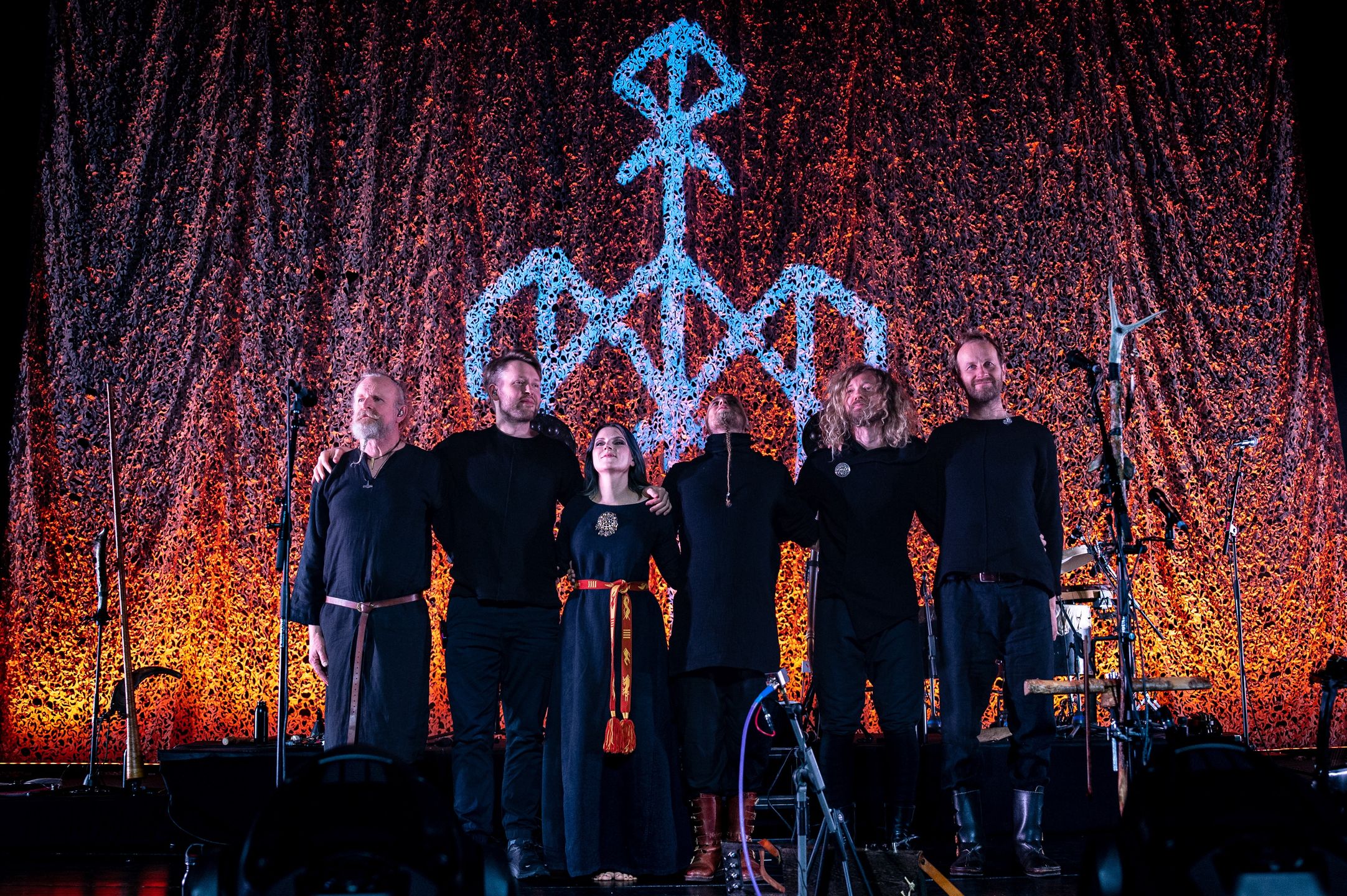 Wardruna na scenie Gdańskiego Teatru Szekspirowskiego