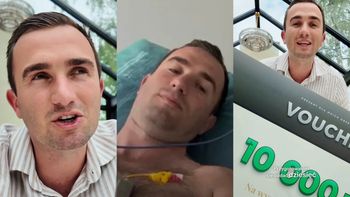 Mąż Klaudii Halejcio wyszedł ze szpitala. Teraz dziękuje za wsparcie i oferuje... 10 TYS. ZŁ ZA DOBRE SŁOWO. Skusicie się?