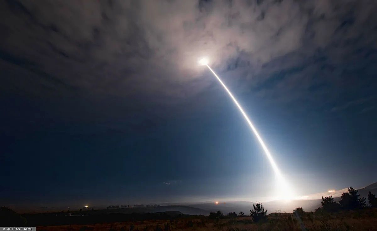 Test pocisku Minuteman III, sierpień 2022 r.