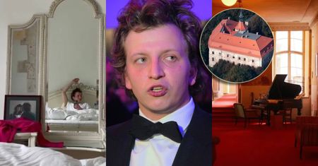 Maciej Musiałowski ma 32 lata i mieszka W ZAMKU. Fotki posiadłości zapierają dech w piersiach [ZDJĘCIA]