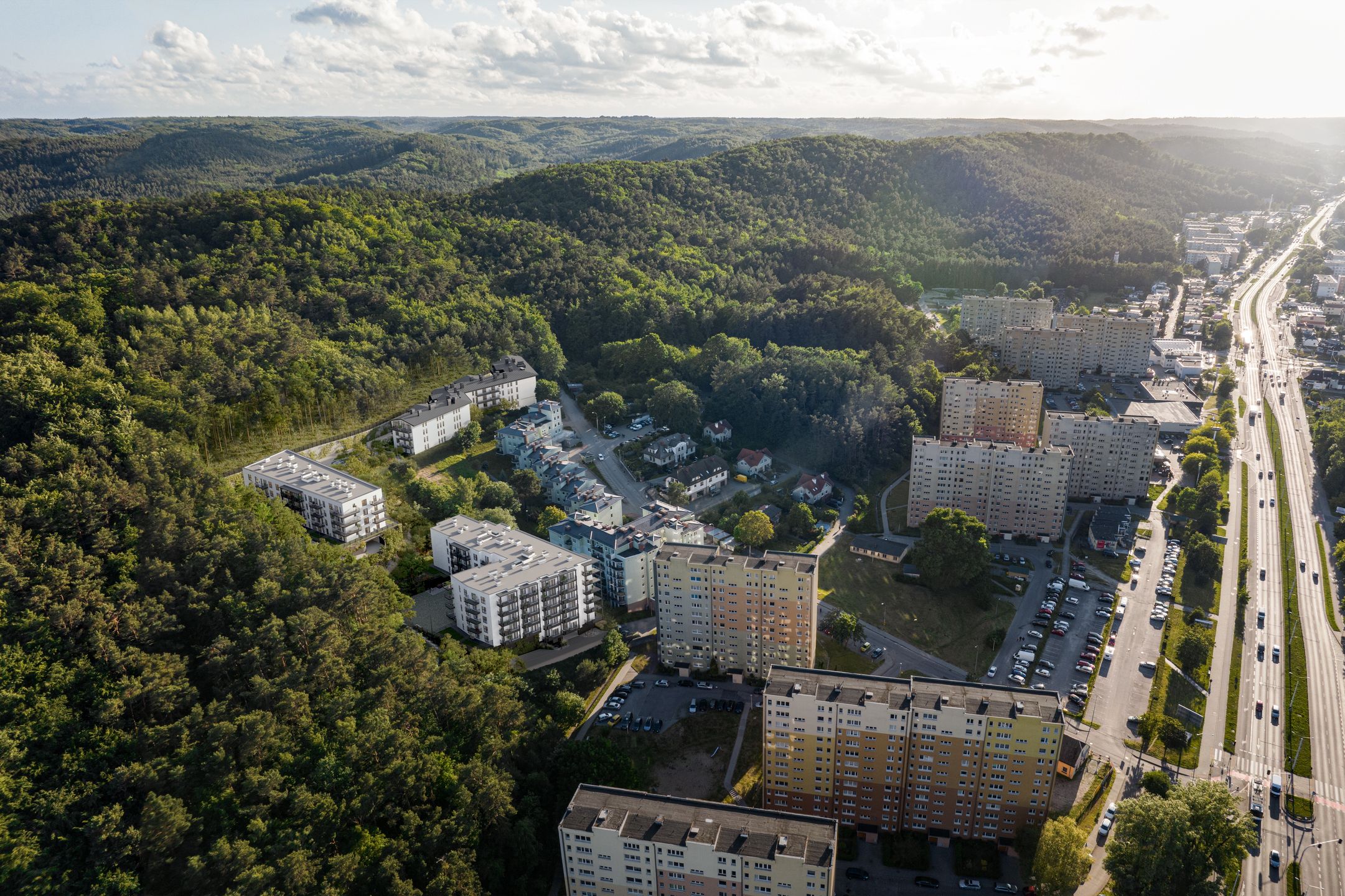 Zbożowa- wizualizacja inwestycji ACCIONA  realizowanej w Gdyni