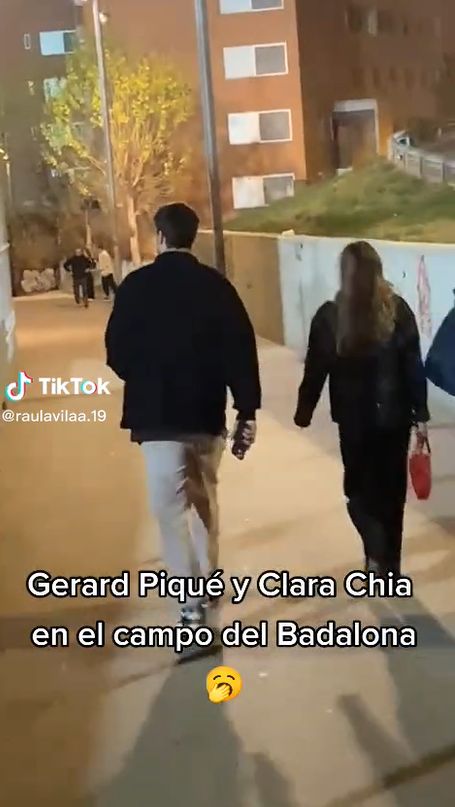 Gerard Pique i Clara Chia Marti