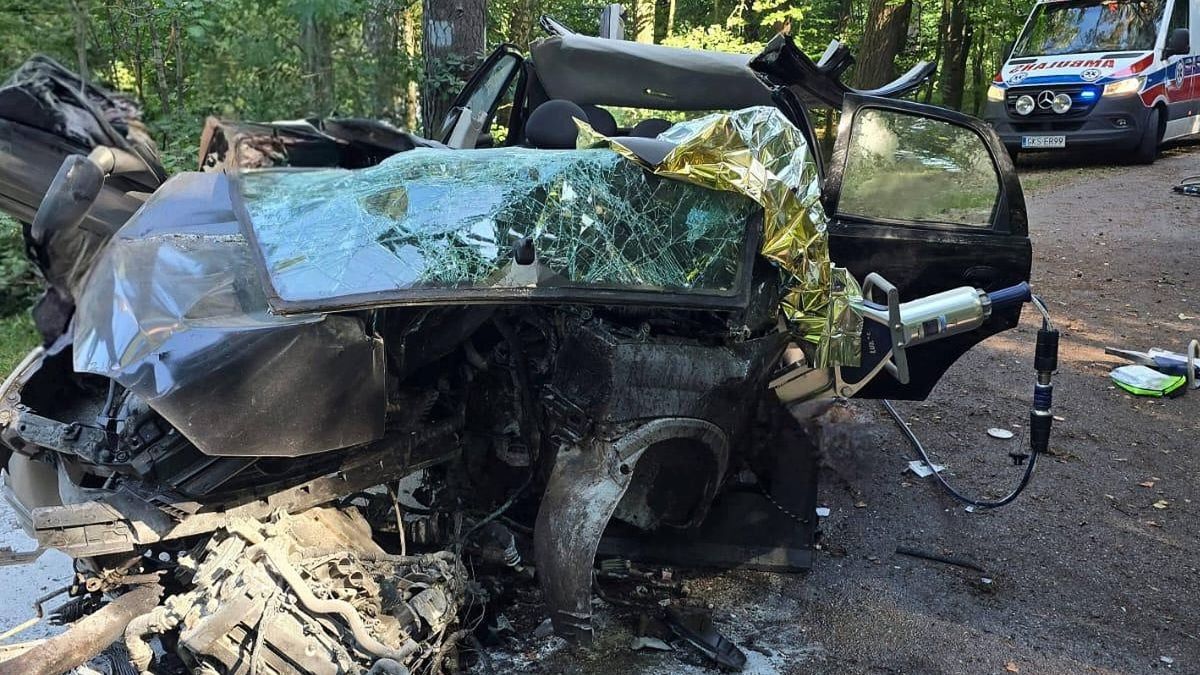 Śmiertelny wypadek z udziałem opla