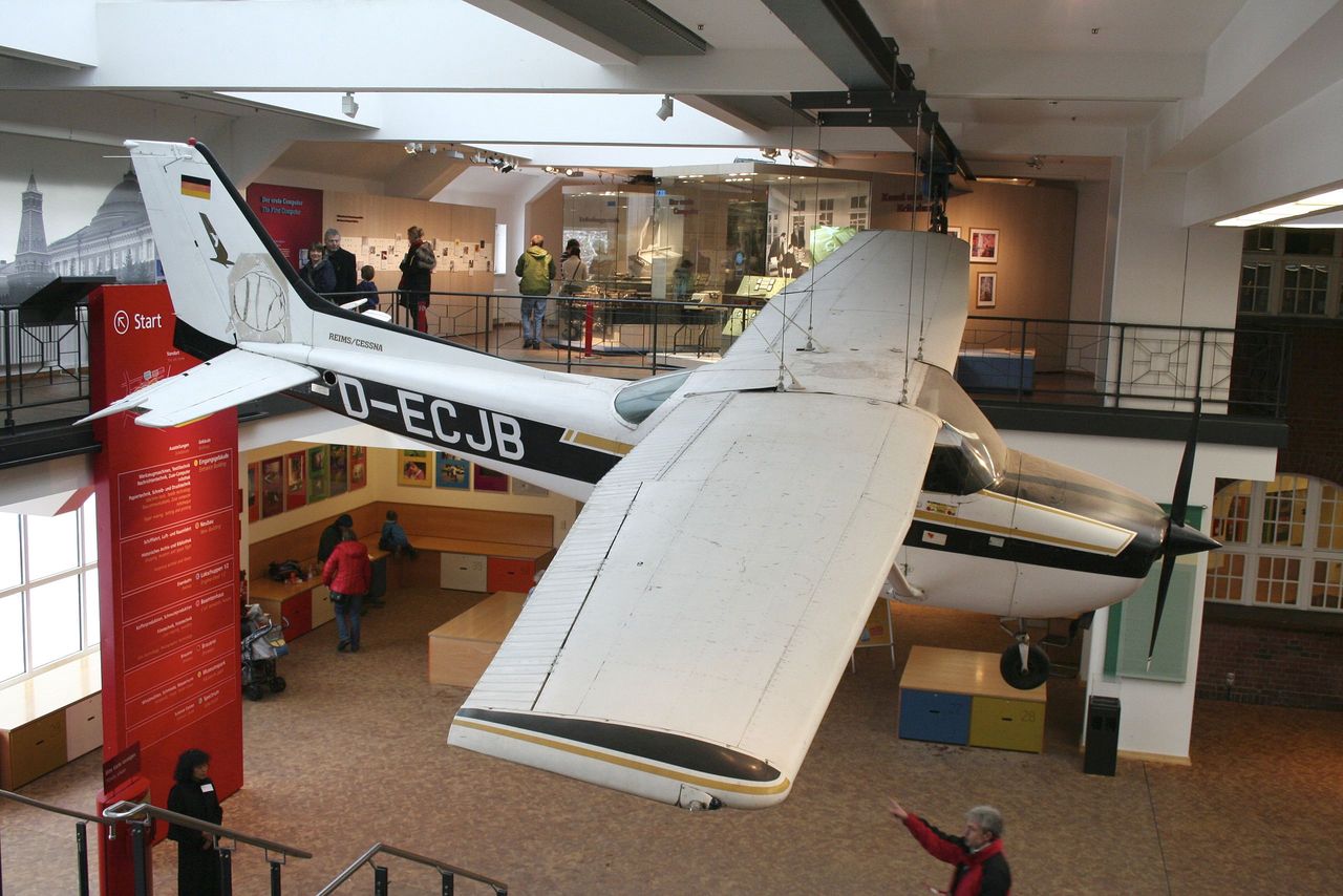 Cessna Mathiasa Rusta w muzeum