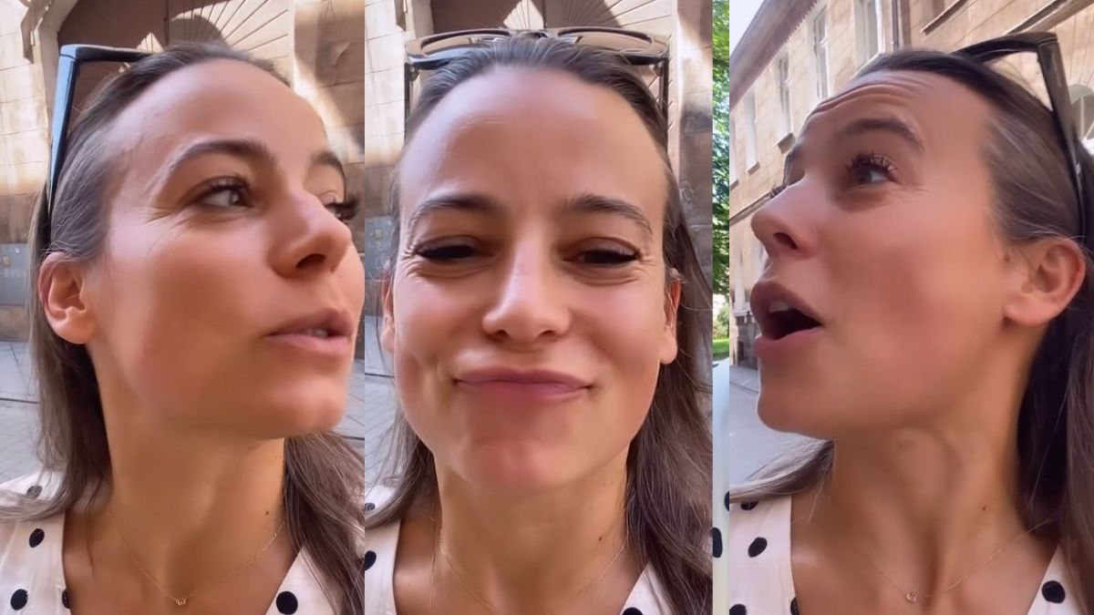 Anna Mucha zadała przechodniowi zaskakujące pytanie