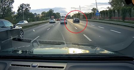 Szaleńcza jazda Audi. Nagranie z Warszawy obiegło internet