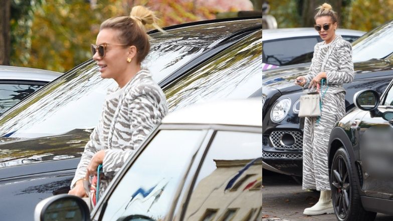 Izabela Janachowska maszeruje na spotkanie z Krzysztofem Gojdziem