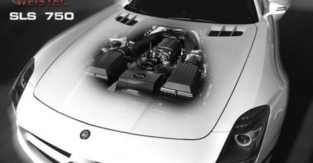 Najmocniejszy SLS – Weistec SLS AMG 750 (2012)