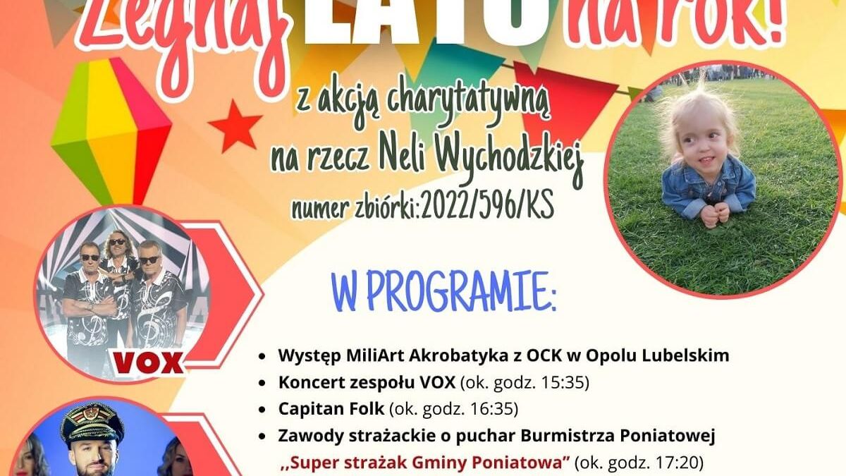 Pożegnanie lata w Poniatowej 2023