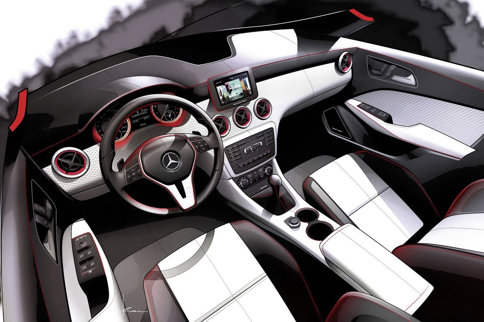Mercedes-Benz klasy A (W176) - obszerna galeria prosto od producenta 128