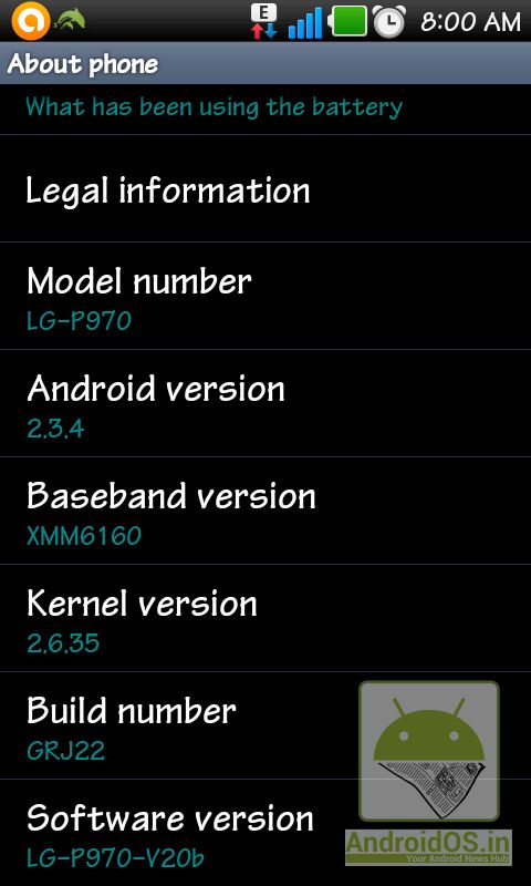 LG CX2, czyli Swift 3D 2, wypływa do Internetu, Gingerbread trafia do LG Swift Black [aktualizacja] 4