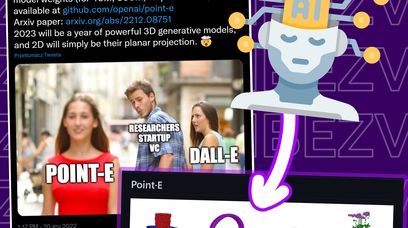 Point-E - sztuczna inteligencja tworzy modele 3D. Jak jej używać?