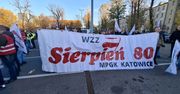 Katowice: Wielki protest związkowców. Kilka tysięcy osób na marszu gwiaździstym.