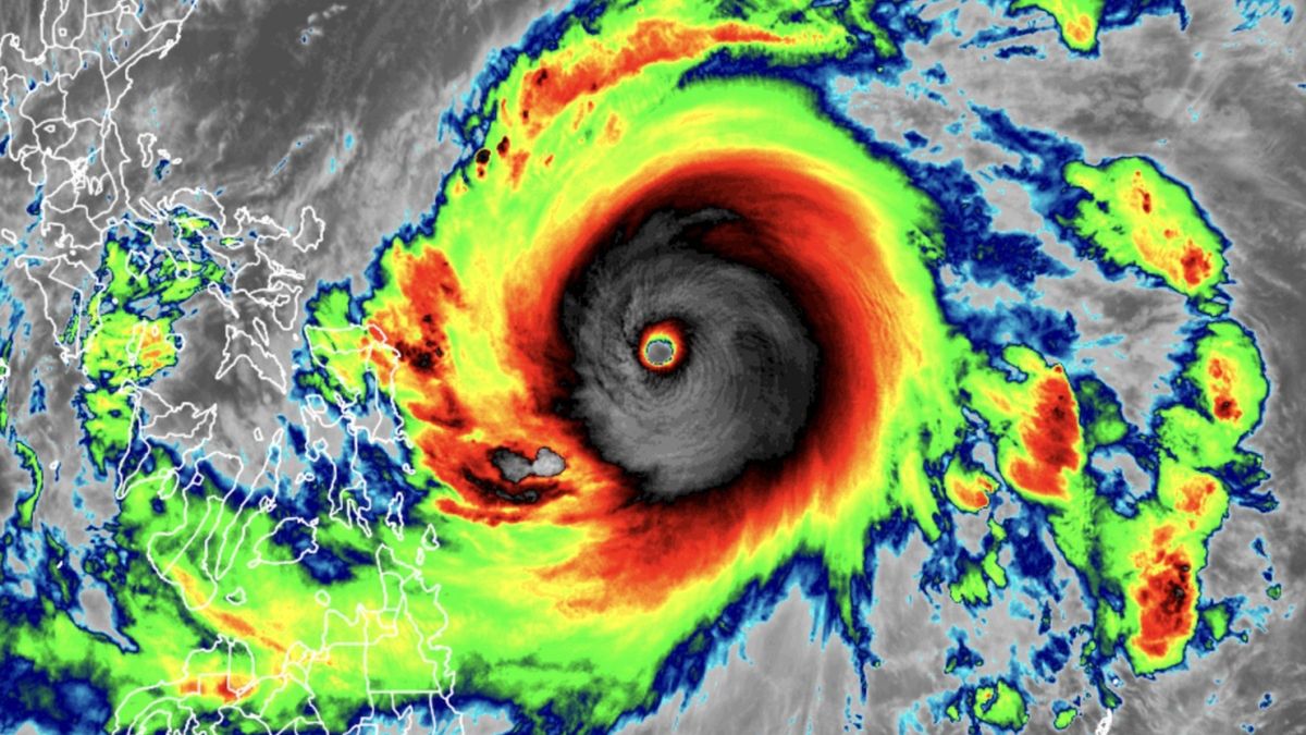 Najsilniejszy huragan na Zachodnim Pacyfiku