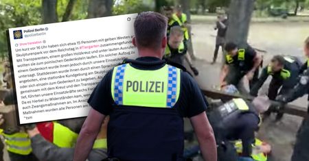 Policja zabiera głos ws. awantury w Berlinie. "Pojawił się opór"