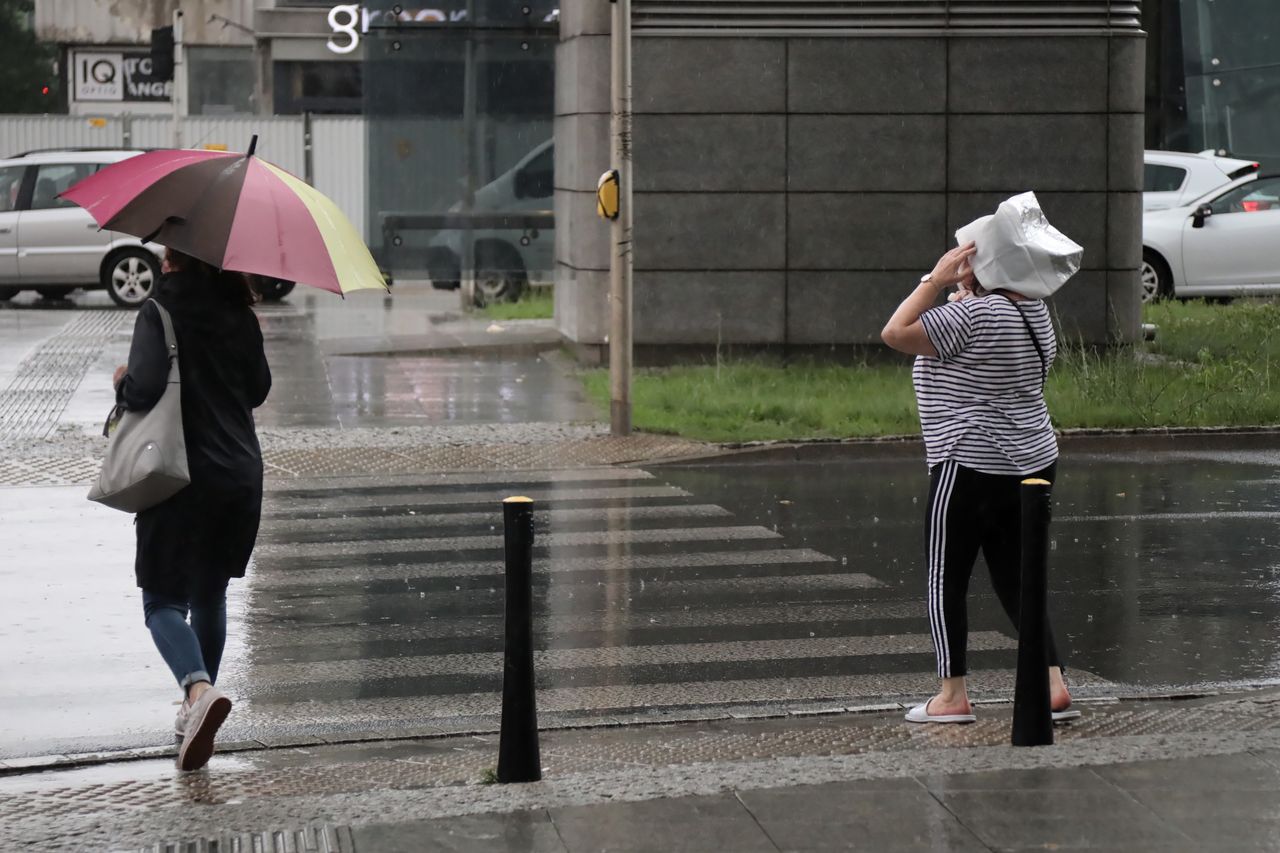 Warszawa. Wkrótce w stolicy spodziewane są burze