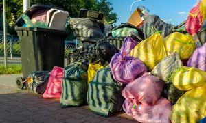 Zostawiasz to pod kontenerem? Kara może wynieść 500 zł