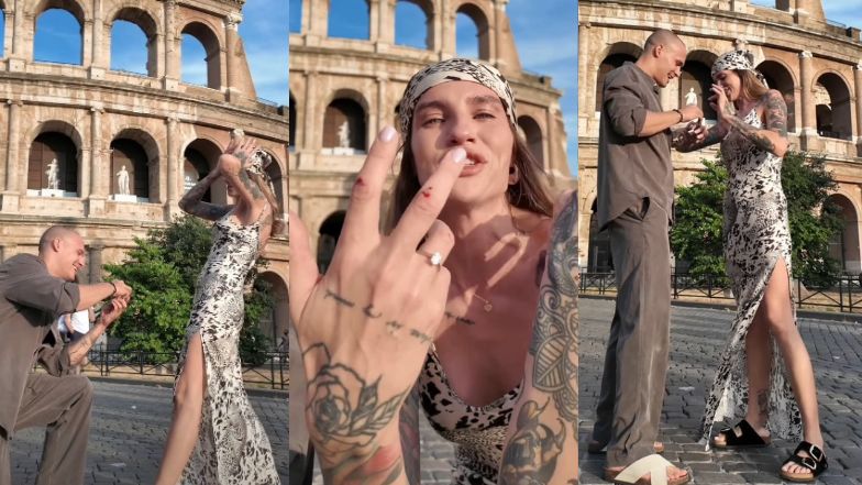 Mateusz Świerczyński oświadczył się Karolinie Gilon 