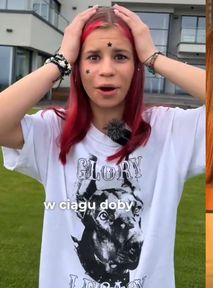 Influencerka pisze po oknach w willi. Fani błagają o więcej
