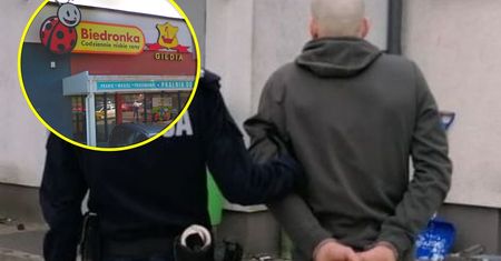 Krwawy atak w gdańskiej Biedronce. 24-latek w rękach policji