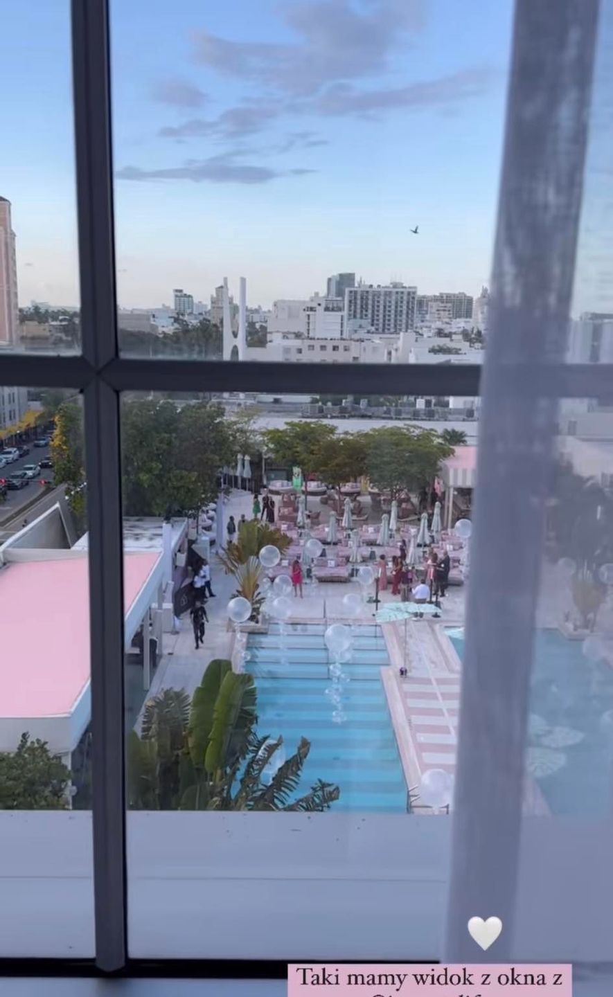 Andziaks płacze przy filmie w podróży do Miami