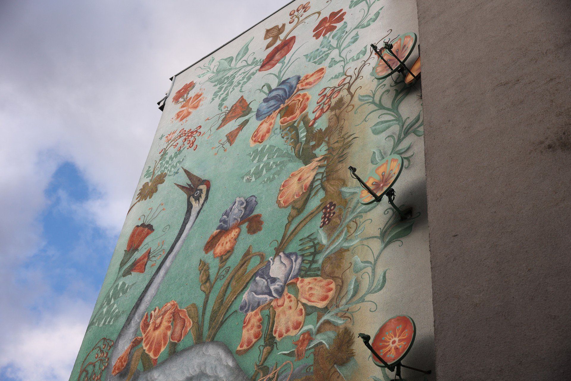 W Krakowie mamy nowy mural, dosłownie wyrósł w Podgórzu