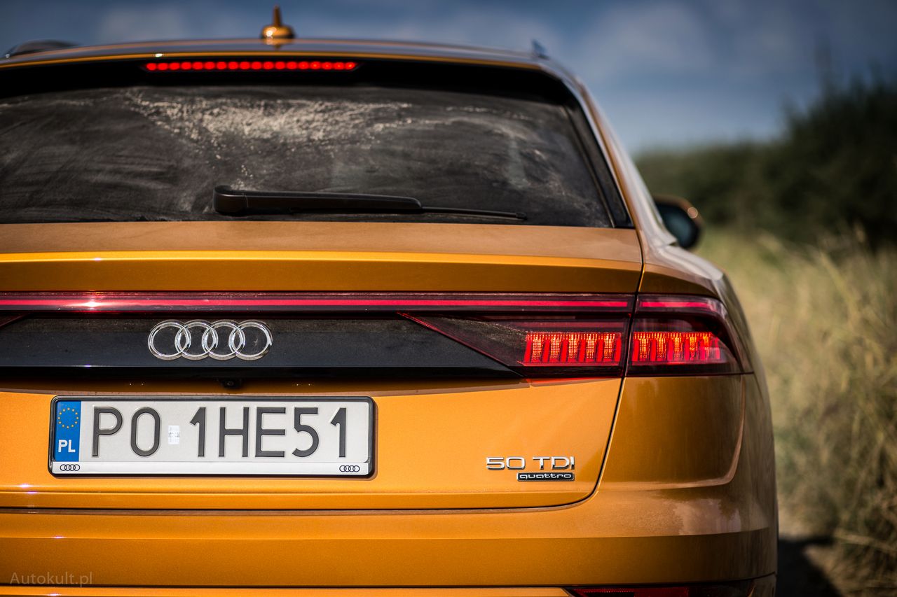 Audi Q8 (2018) (fot. Mateusz Żuchowski)