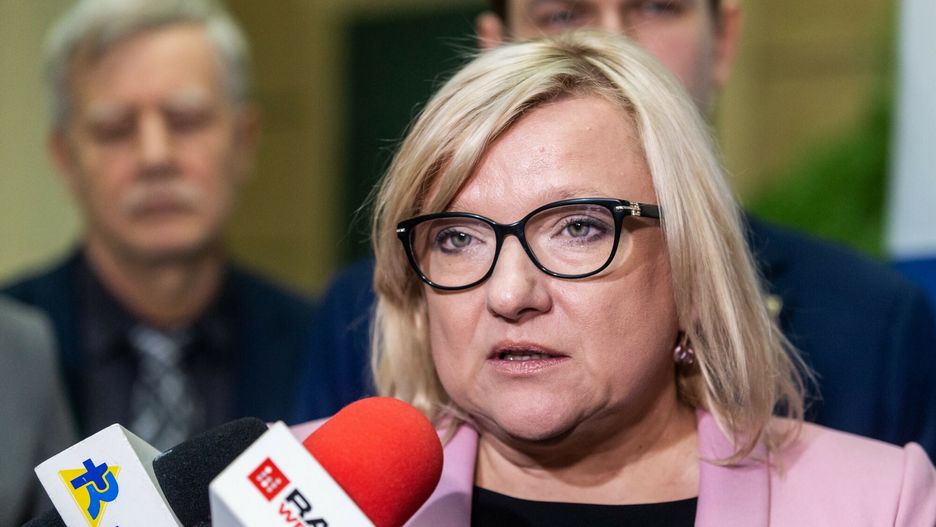 Przedstawienie kandydat�w do PE Zjednoczonej Prawicy
22.03.2019 Wroclaw Konferencja przedstawiajaca kandydatow Prawa i sprawiedliwosci do Parlamentu Europejskiego w okregu dolnoslasko-opolskim n/z  Beata Kempa fot. Krzysztof Kaniewski/REPORTER
Krzysztof Kaniewski/REPORTER