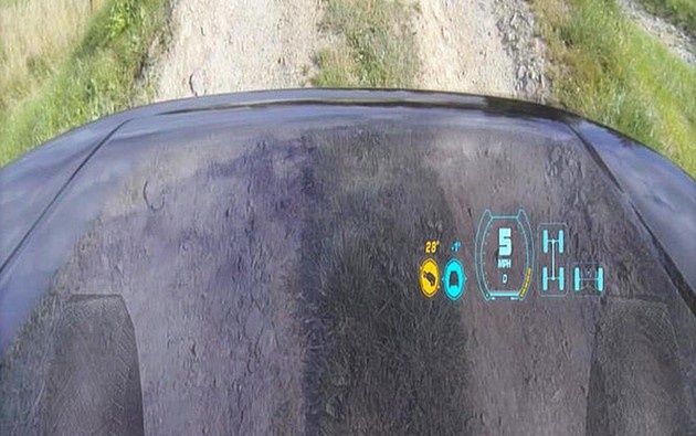 Land Rover HUD