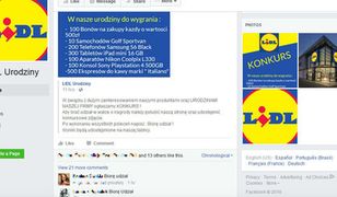 Lidl ostrzega przed fałszywymi konkursami. Uwaga na SMS-y za 30 zł