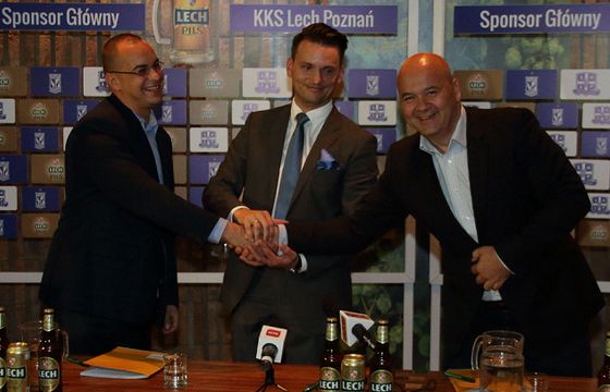 Lech Pils za kapsle od kibiców sfinansuje oprawę meczu Lecha Poznań