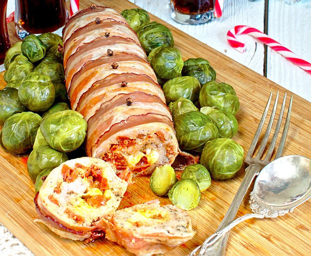 Rolada mięsna z chorizo i boczkiem #przepisnadziś