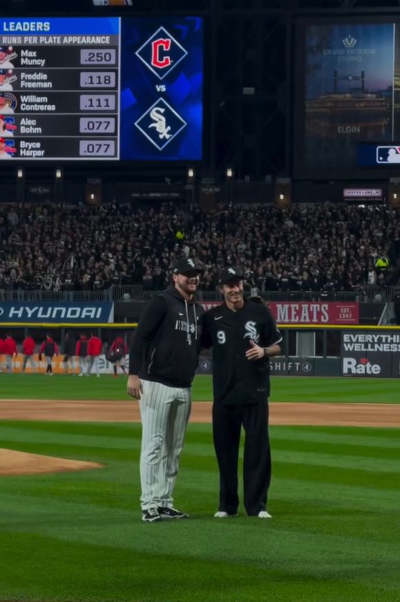 Rodzinny wypad Lewandowskich na mecz baseballa